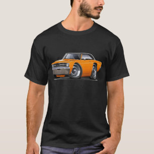 T-shirt Voiture supérieure Orange-Noire de 1969 dards