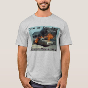 T-shirt Voiture sur le feu du feu !