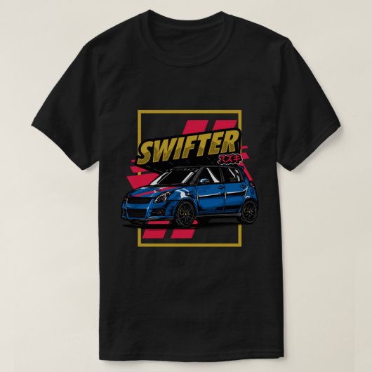 T-shirt Voiture Suzuki Swift Sport (Design devant)