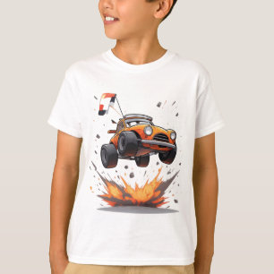 T-shirt Voiture Tout-Terrain Pour Les Amateurs D'Aventure