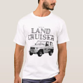T-shirt Voiture Toyota Land Cruiser J70 Off-Road (Devant)