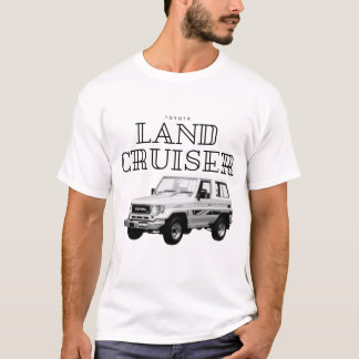 T-shirt Voiture Toyota Land Cruiser J70 Off-Road