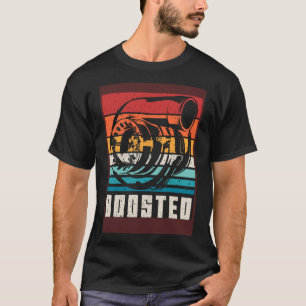 T-shirt Voiture Turbo Boosted Car Racing