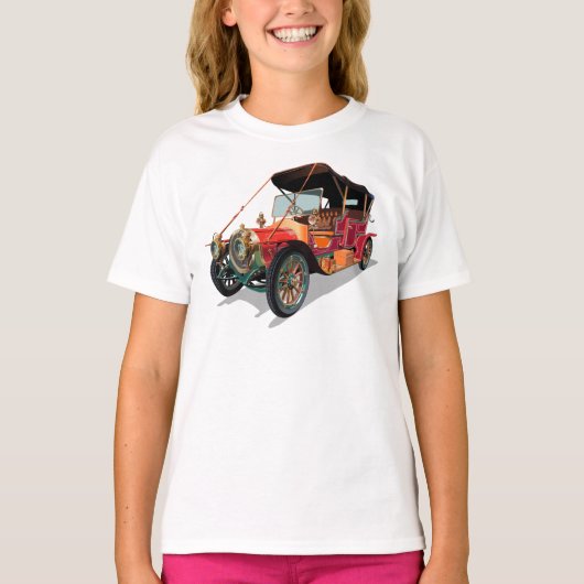 T-shirt Voiture Vintage (Devant)
