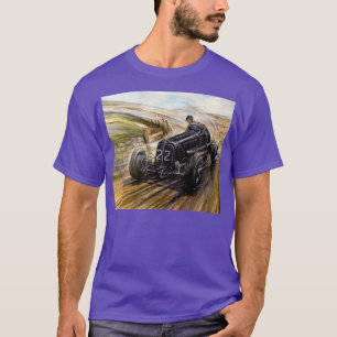 T-shirt Voiture Vintage Racing Véhicule Black Race Voiture