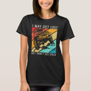 T-shirt Voiture vintage Retro peut être perdu mais je ne v