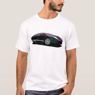 T-shirt Voiture violette