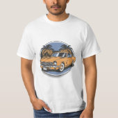 T-shirt voitures classiques (Devant)