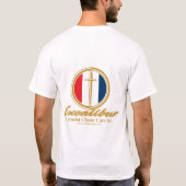 T-shirt Voitures classiques Lite d'Excalibur Camelot (Dos)