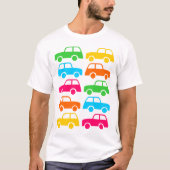 T-shirt Voitures colorées (Devant)