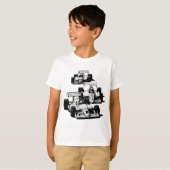 T-SHIRT VOITURES DE COURSE (Devant entier)