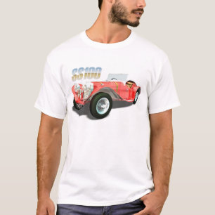 T-shirt Voitures de culte - Jaguar SS100