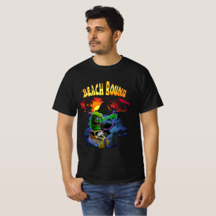 T-shirt Voitures de plage classiques vintage Hotrods