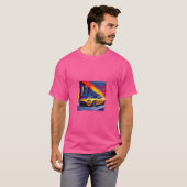 T-shirt Voitures de sport (Devant entier)