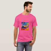 T-shirt Voitures de sport (Devant entier)