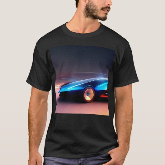 T-shirt Voitures futuristes 8 (Devant)
