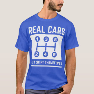 T-shirt Voitures réelles ne décalent pas elles-mêmes famil