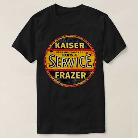 T-shirt Voitures vintage Kaiser Frazer USA (Design devant)