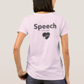 T-shirt Voix Coeur de conversation (Dos)