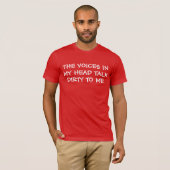 T-shirt Voix dans mon entretien principal sale (Devant entier)