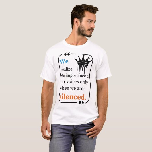 T-shirt Voix de force Tee (Devant entier)