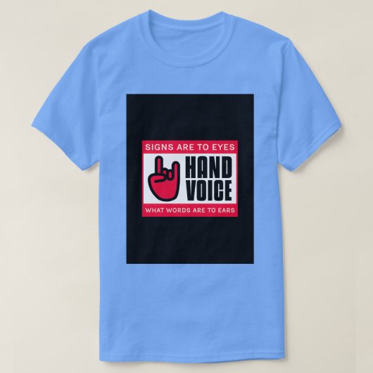 T-SHIRT VOIX MAIN (Design devant)