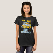 T-shirt Voix Mes pilotes de bus (Devant entier)