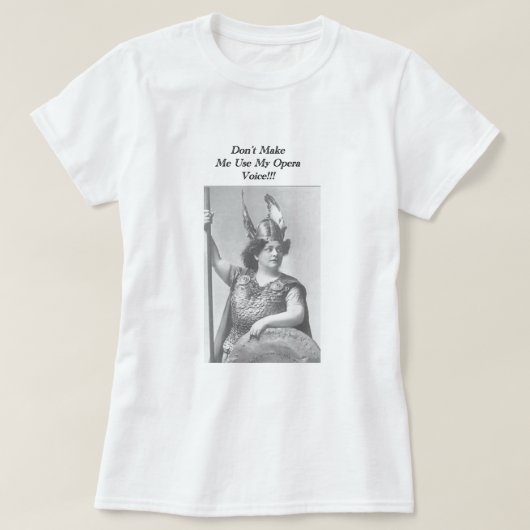 T-shirt Voix opéra (Design devant)