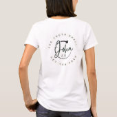 T-shirt Voix pour la Liberté (Dos)