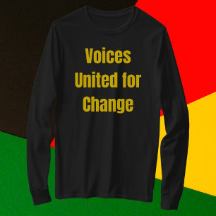 T-shirt Voix pour le changement