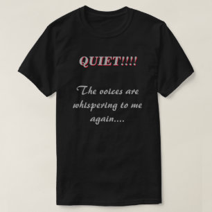 T-shirt Voix Whispering tranquilles DK