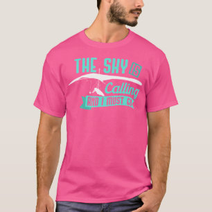 T-shirt Vol à voile Le ciel m'appelle et je dois y aller