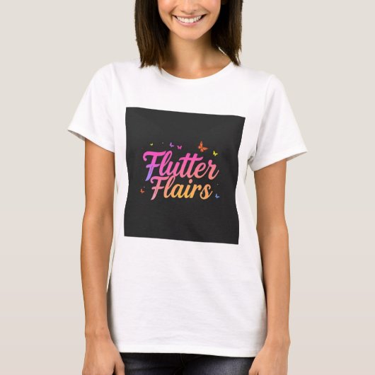 T-shirt Vol coloré (Devant)
