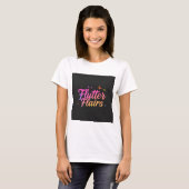 T-shirt Vol coloré (Devant entier)