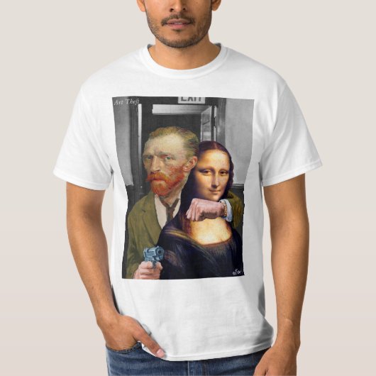 T-shirt Vol d'art (Devant)