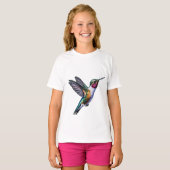 T-shirt Vol de colibri (Devant entier)