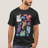 T-shirt Vol de dragons mignon Elemental Mythique ailé R (Devant)