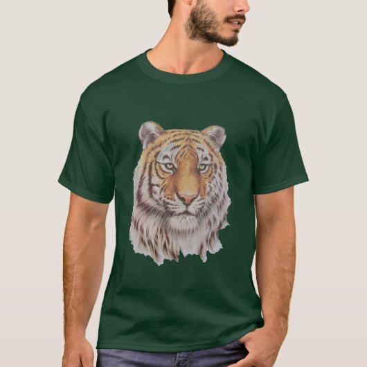 T-SHIRT VOL DE LA CHEMISE BRET DE TIGRE DU CONCHORDS (Devant)