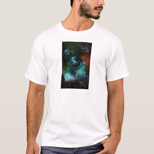 T-shirt Vol De L'Art Fractal Corbius (Devant)