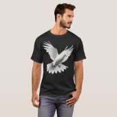 T-shirt Vol de pigeon (Devant entier)