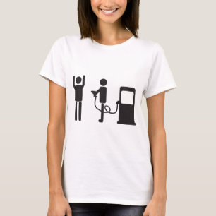 T-shirt Vol de pompe à gaz