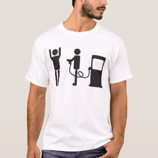 T-shirt Vol de pompe à gaz