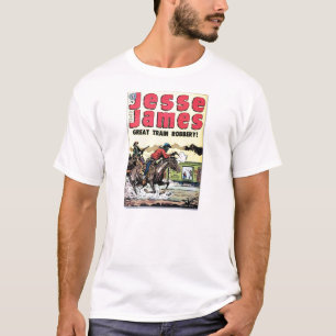 T-shirt Vol de train de Jesse James