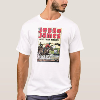 T-shirt Vol de train de Jesse James