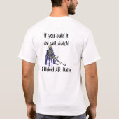 T-shirt Vol d'escorte ! (Dos)