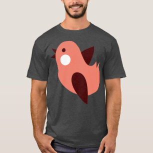 T-shirt Vol d'oiseaux Vol Red Birdart