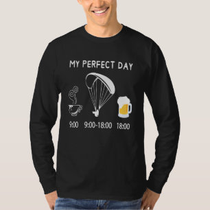 T-shirt Vol en parapente Mon jour parfait