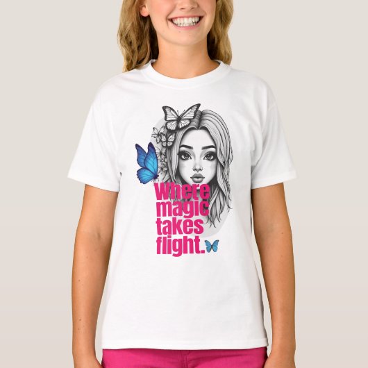 T-shirt Vol enchanté (Devant)