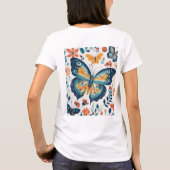 T-shirt Vol gracieux : Tee-shirt femme papillon (Dos)