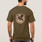 T-shirt Vol Moose Aviation de Havilland DH3-C Otter (Dos)